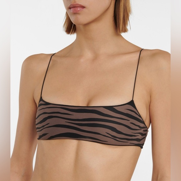 Tropic of C driftwood brown zebra bikini set - Picture 3 of 10